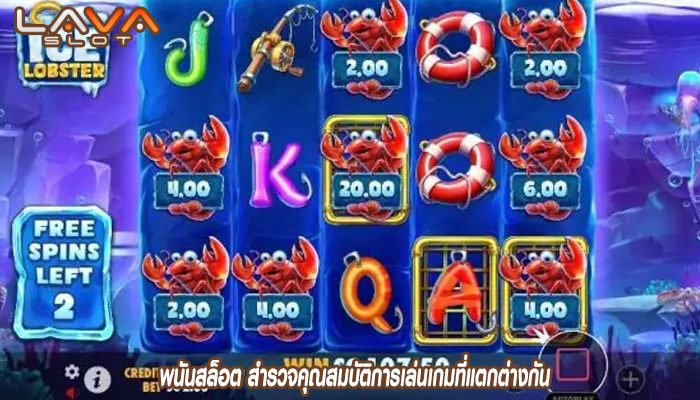 พนันสล็อต สำรวจคุณสมบัติการเล่นเกมที่แตกต่างกัน