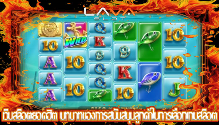 เว็บสล็อตยอดฮิต บทบาทของการสนับสนุนลูกค้าในการเลือกเกมสล็อต